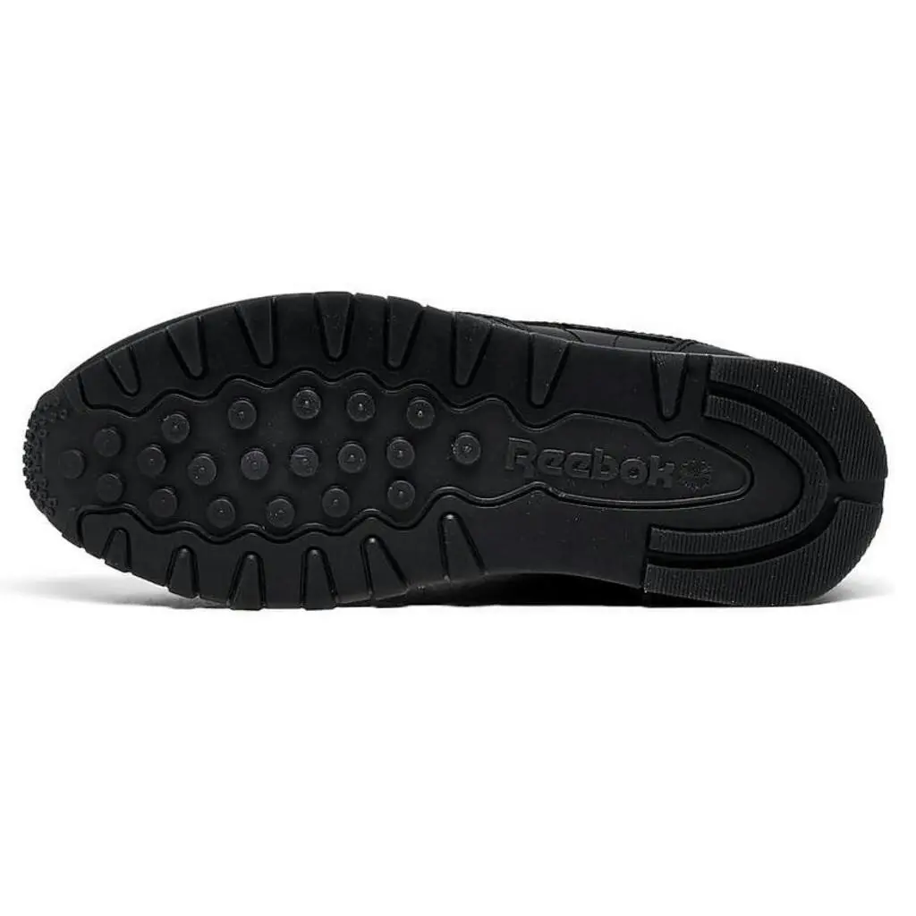 Reebok shoes - Reebok Classic Leather - Classic Leather - Black, Manufacturer: Black/Black/Grey 12