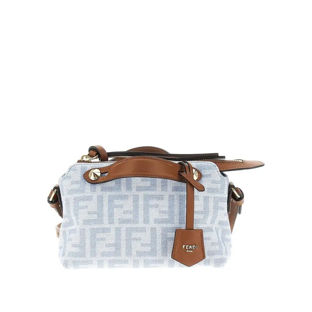 Fendi Ff Denim Mini `by The Way Soft` Bag