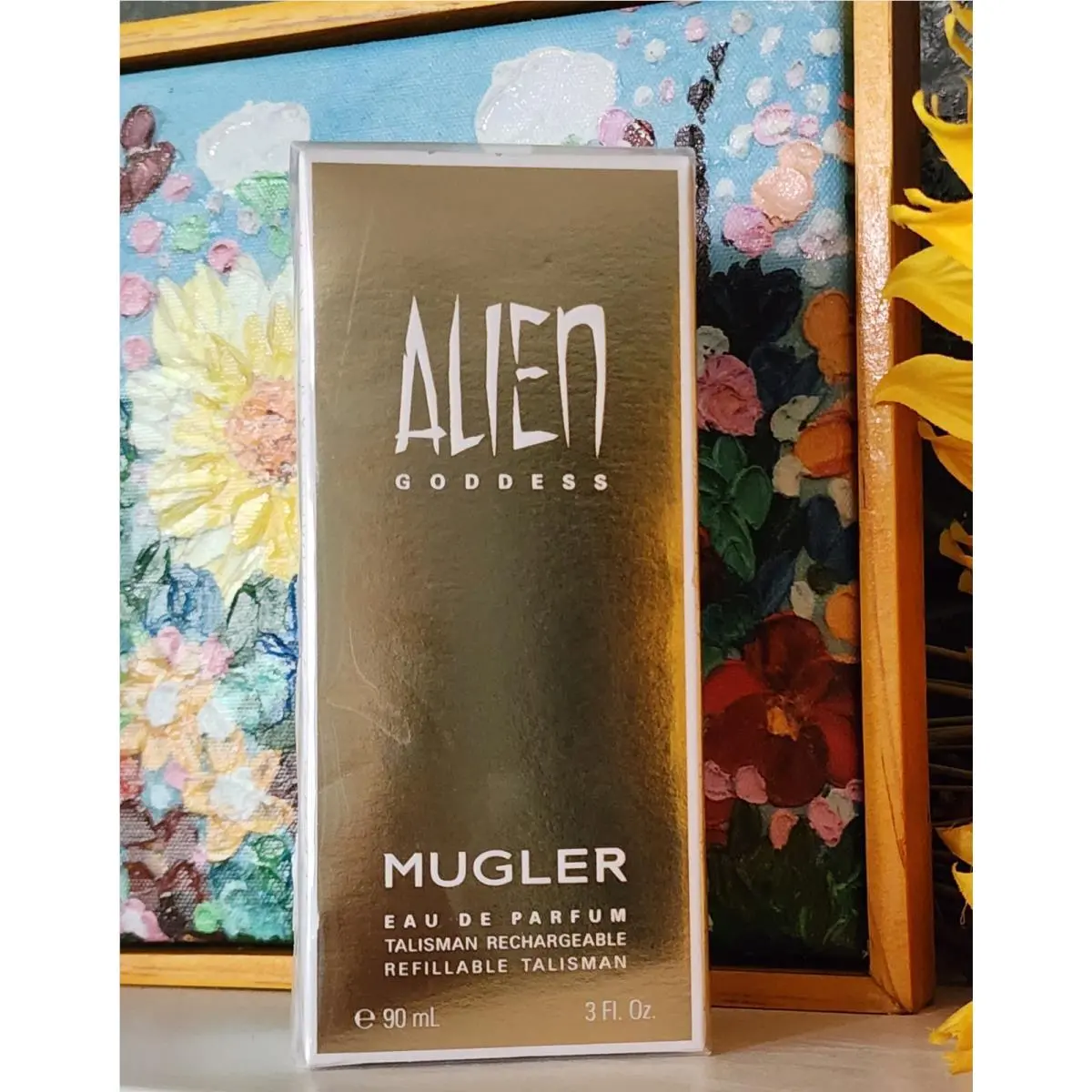 Mugler Alien Goddess Women`s Eau de Parfum - 3oz Talisman Rechargeable