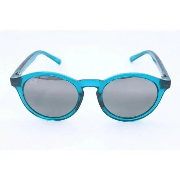Maui Jim Pineapple MJ 784-06D Round Blue Sunglasses Polarized Gray + Case