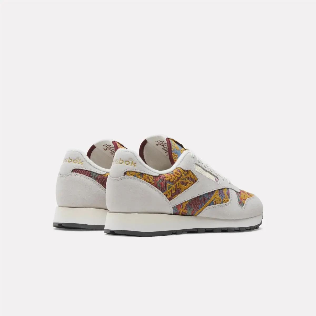 Reebok shoes - Soft Grey/Classic Burgundy/Chalk 14
