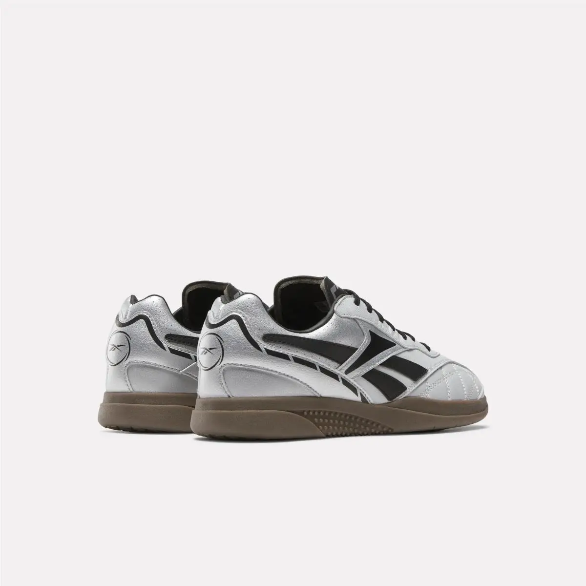 Reebok shoes - Matte Silver/Black/Gum 1