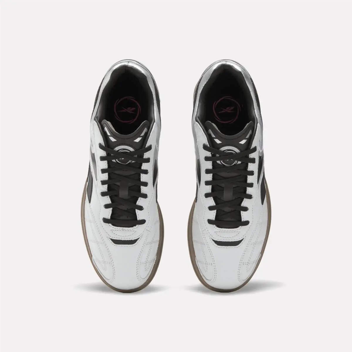 Reebok shoes - Matte Silver/Black/Gum 10