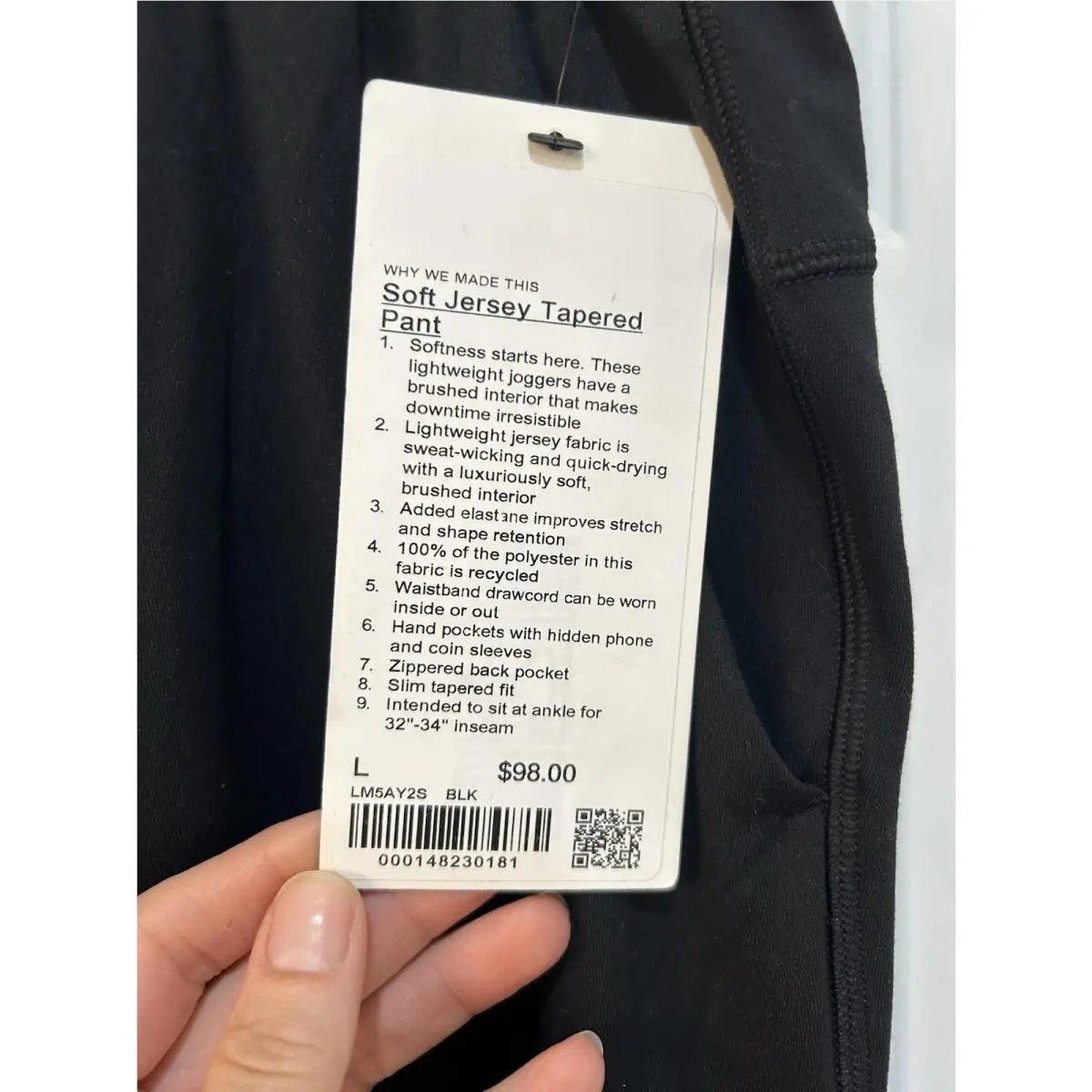 Lululemon clothing - Black 3