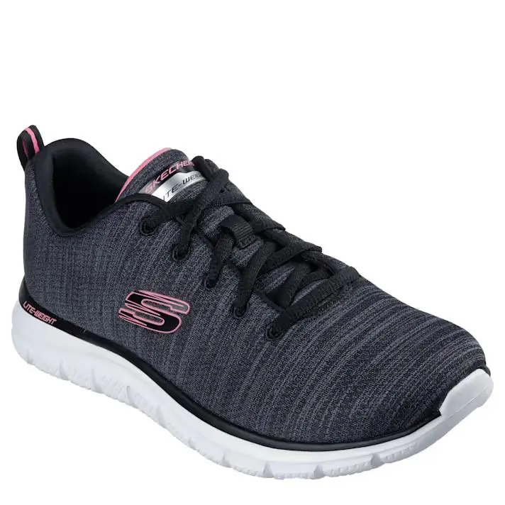 Skechers Womens Soft Stride Track Sole Running Shoe Sneaker