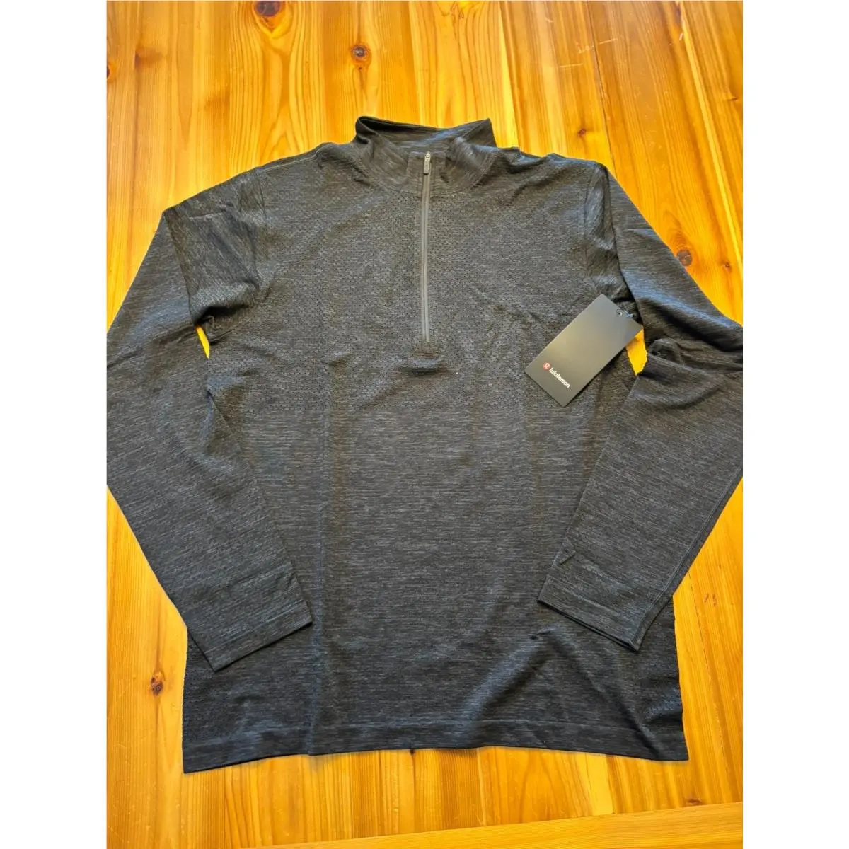 Lululemon Metal Vent Tech Midweight 1/2 Zip Long Sleeve Shirt Large