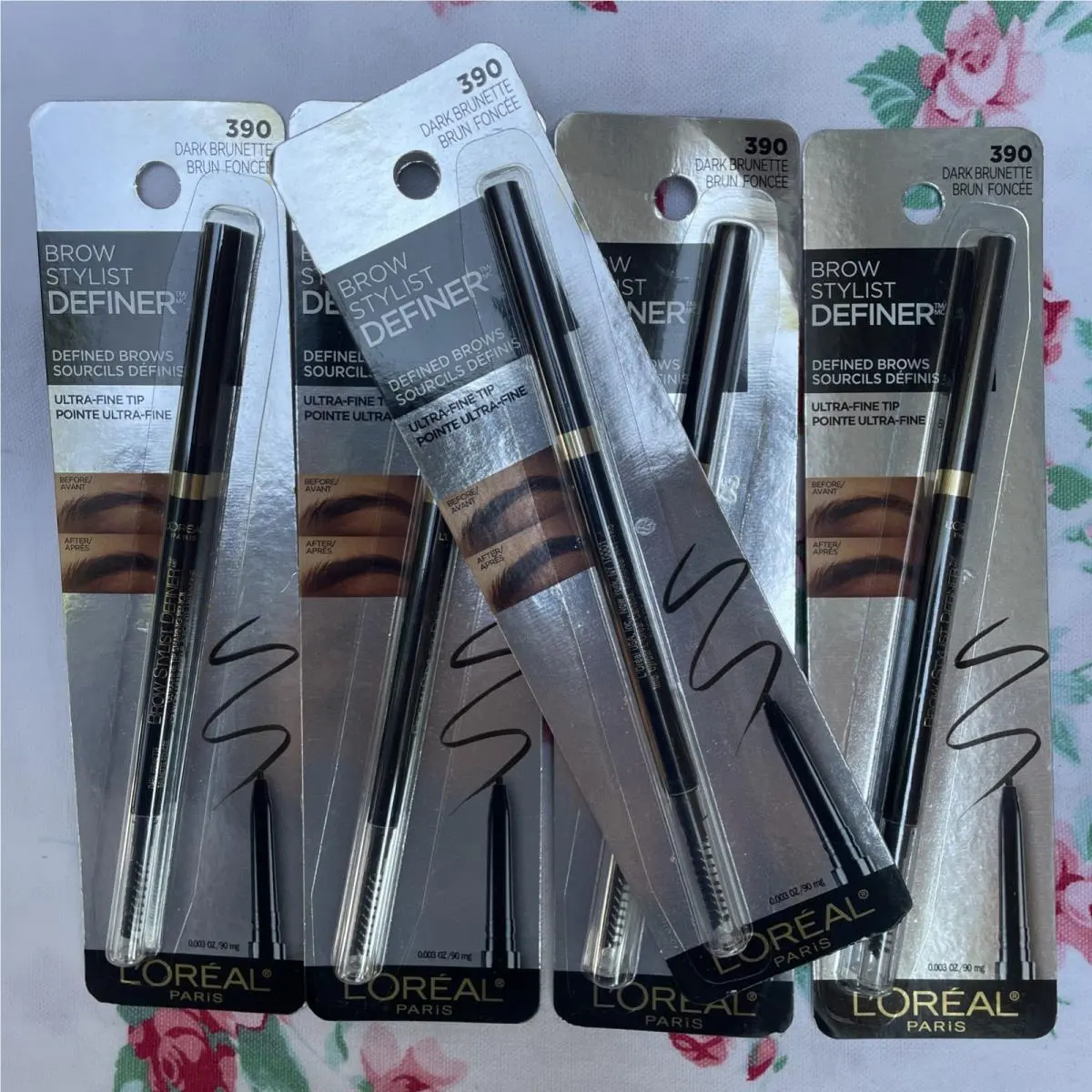 5 Loreal Brow Stylist Definer Eyebrow Pencil Dark Brunette 390 Nip Retired