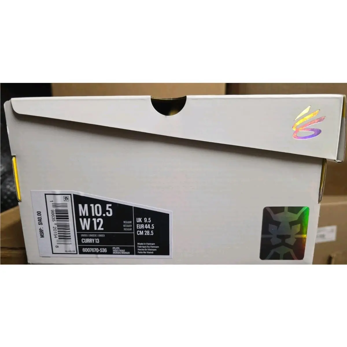 Size 10.5 - Under Armour Curry 13 Purple