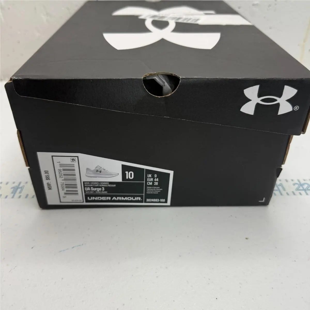Under Armour shoes - SURGE 3 - SURGE - White 19