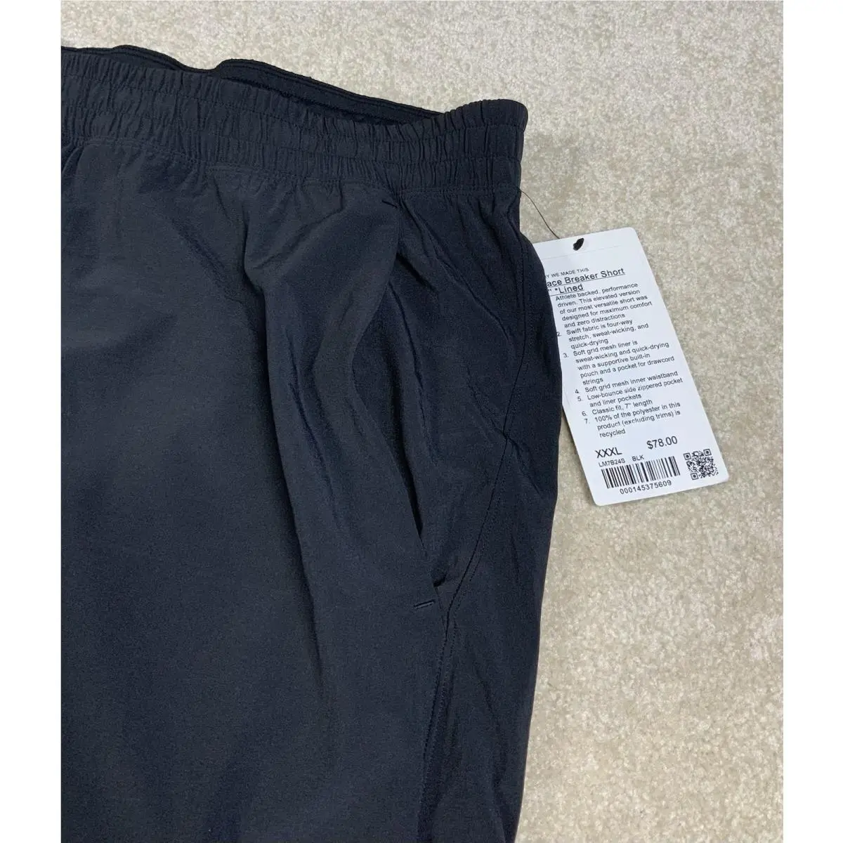 Lululemon clothing - Zeroed In Short 7