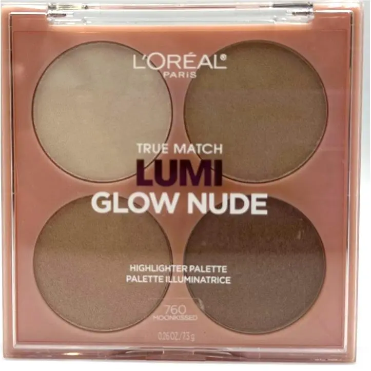 L`oréal True Match Lumi Glow Highlighter Palette 760 Moonkissed Makeup