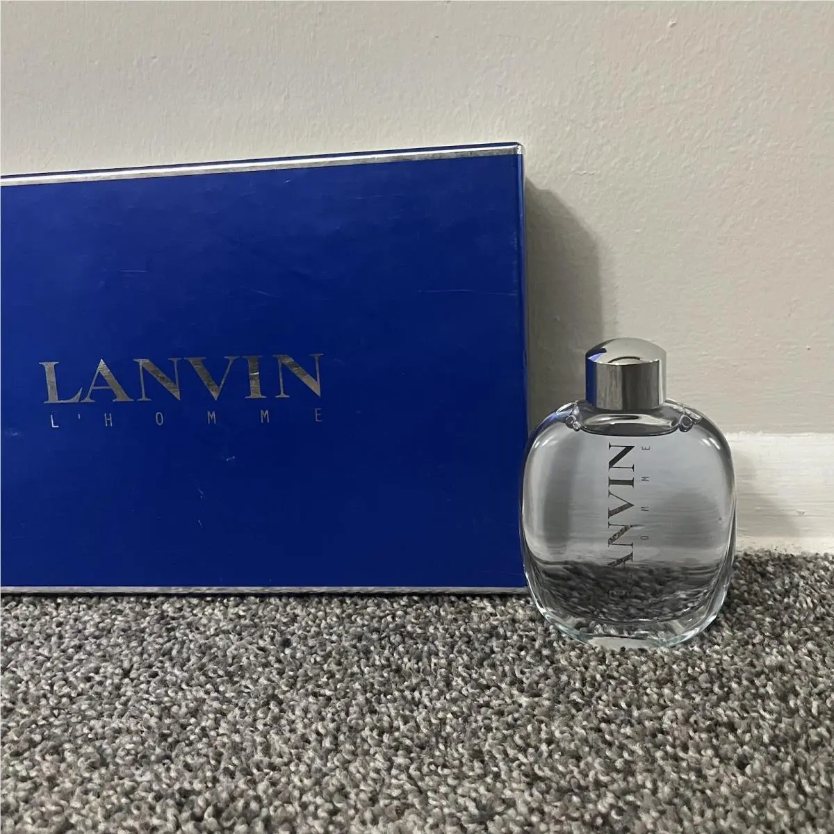 L`homme After Shave Splash 3.4 fl oz 100 ML For Men Rare Cosmair by Lanvin
