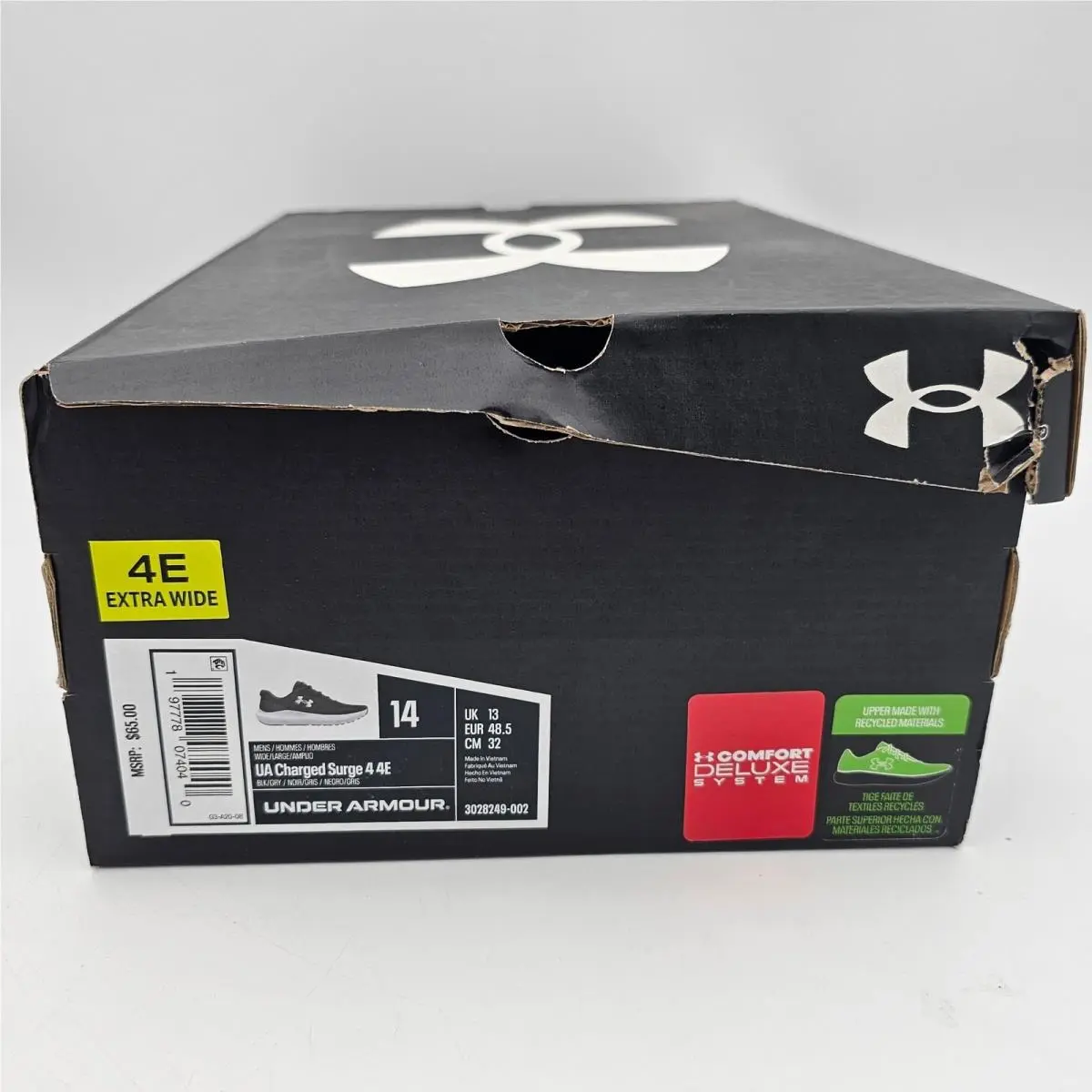 Under Armour shoes - Charged Surge - Charged Surge - Black 10