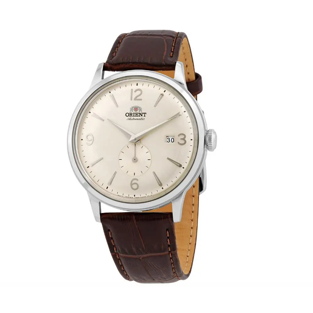 Orient Men`s Bambino Classic Automatic Beige Dial Watch - RA-AP0003S30B