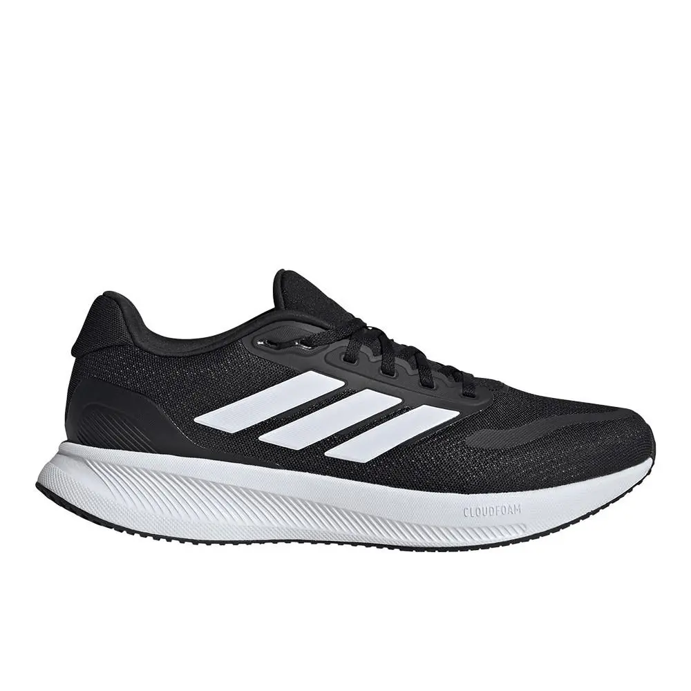 Runfalcon 5 Wide Running Male Black Sneakers Athletic Shoes IE0552 9- by Adidas