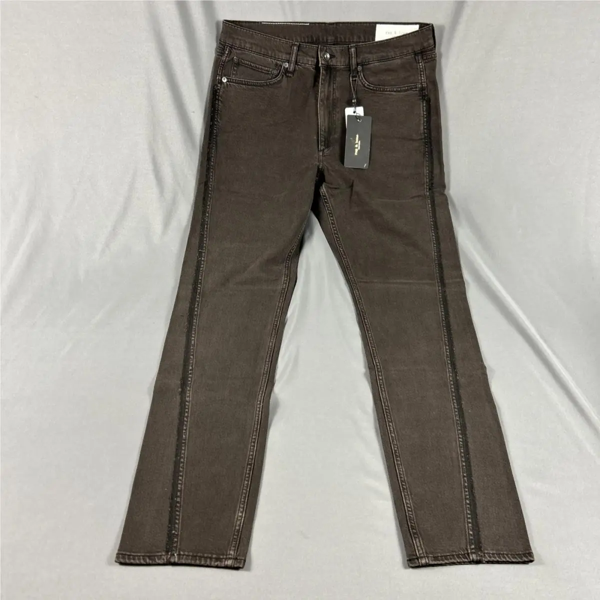 Rag Bone Jeans Fit 2 Stretch 32 x 32 Black Cotton Spandex