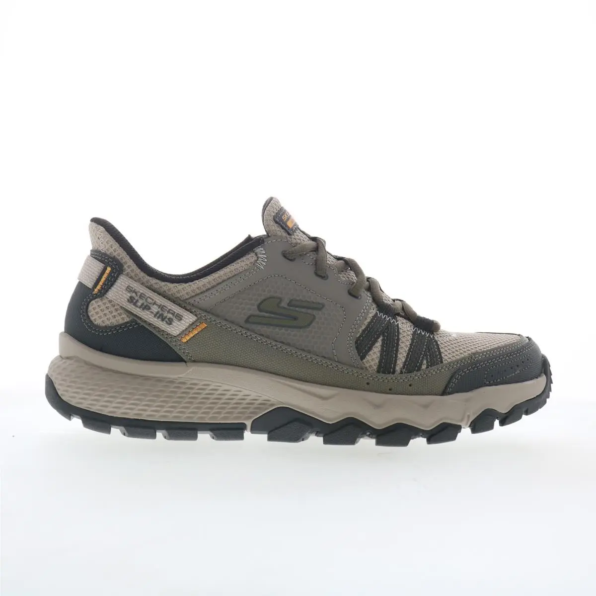 Skechers Slip-ins: Dynamite AT - Escapar Mens Gray Athletic Hiking Shoes