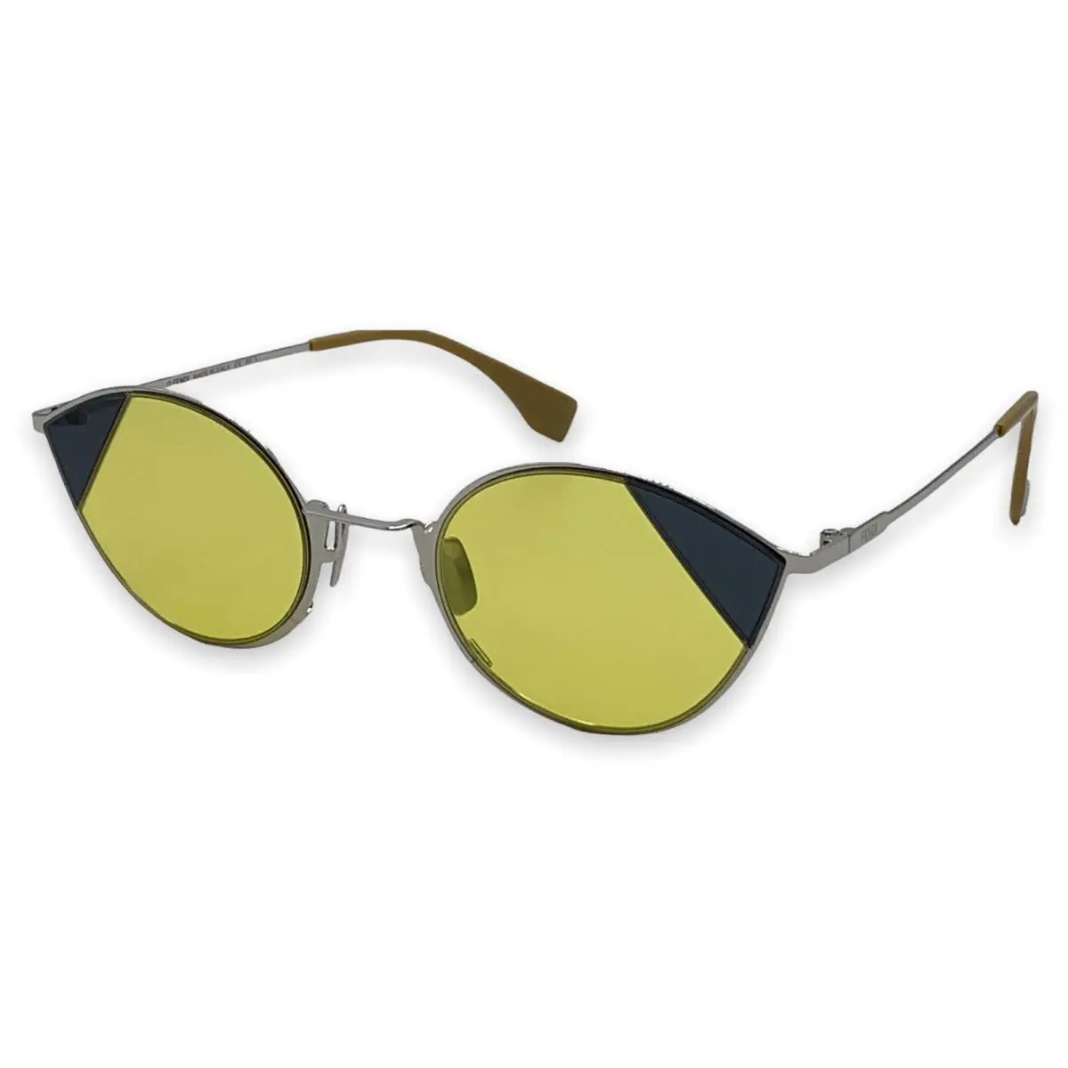 Women Sunglasses Cut-eye FOG377V1TF14W9 FF 0342/S BIZH0 51 23 140 Yellow by Fendi