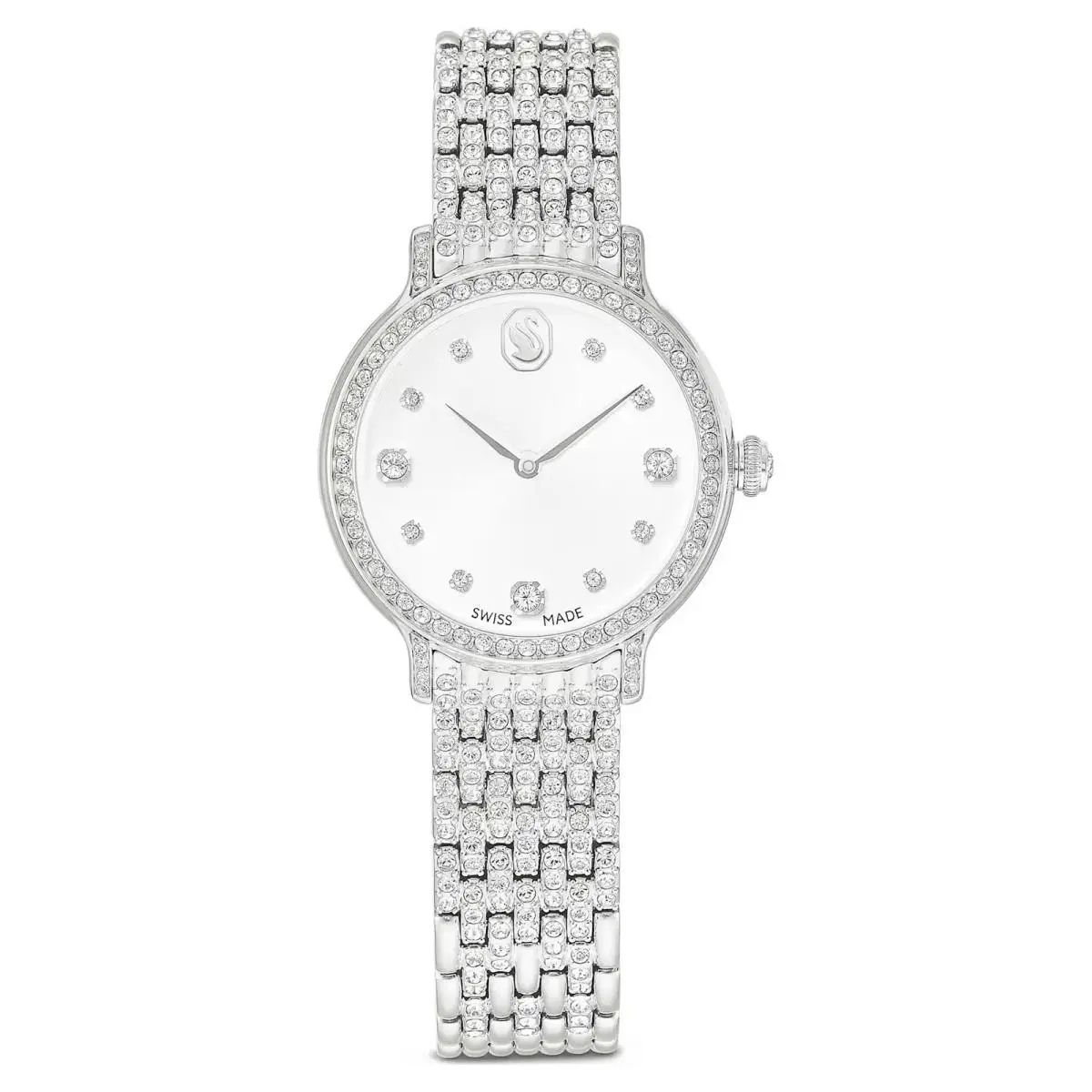 Imber Watch Metal Bracelet Silver Tone Stainless Steel 5741229 by Swarovski