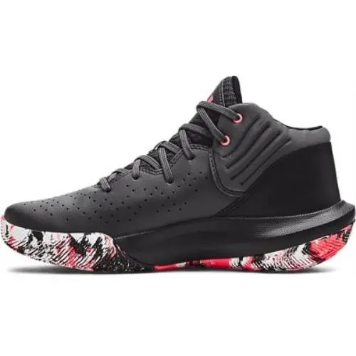 Under Armour shoes - JET GRAY-BLACK-BLITZ RED (UPC: 195253704345) 0