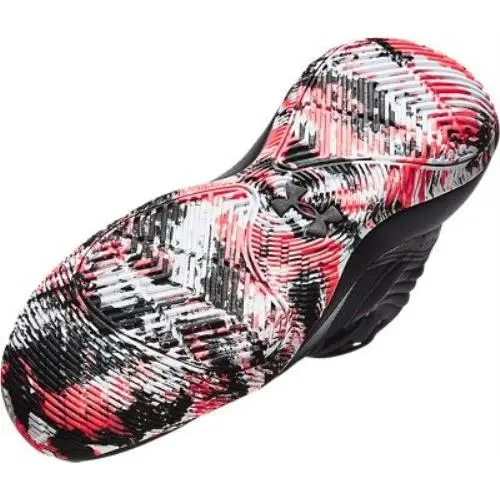 Under Armour shoes - JET GRAY-BLACK-BLITZ RED (UPC: 195253704345) 3