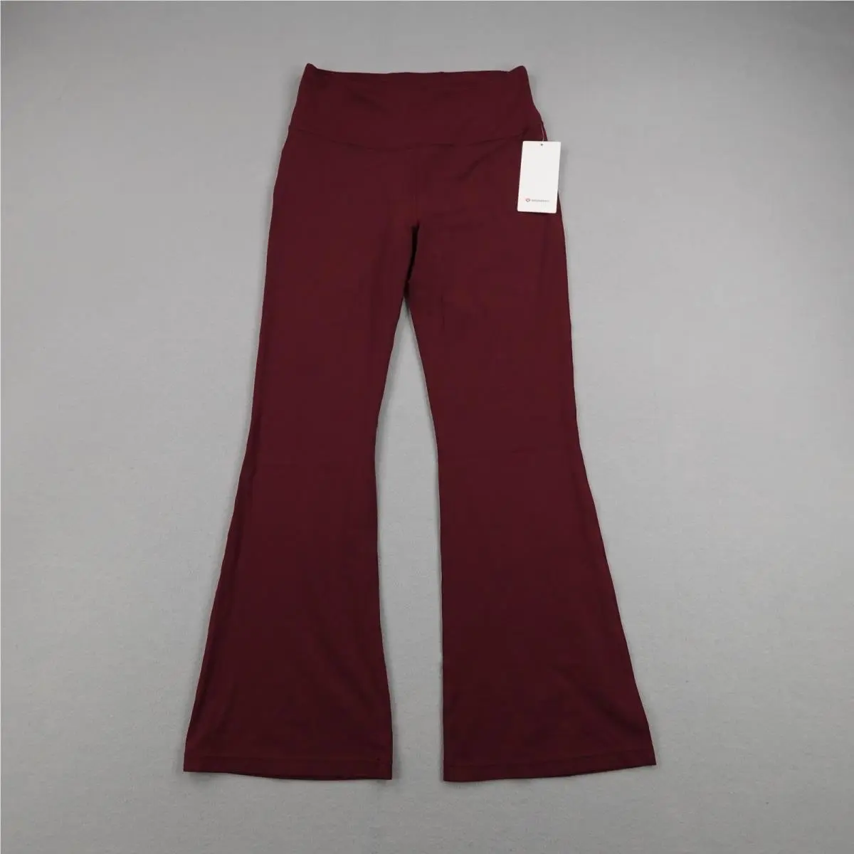 Lululemon Pants Womens 14 Red Groove Flare Nulu Flared Athletic Yoga Gym