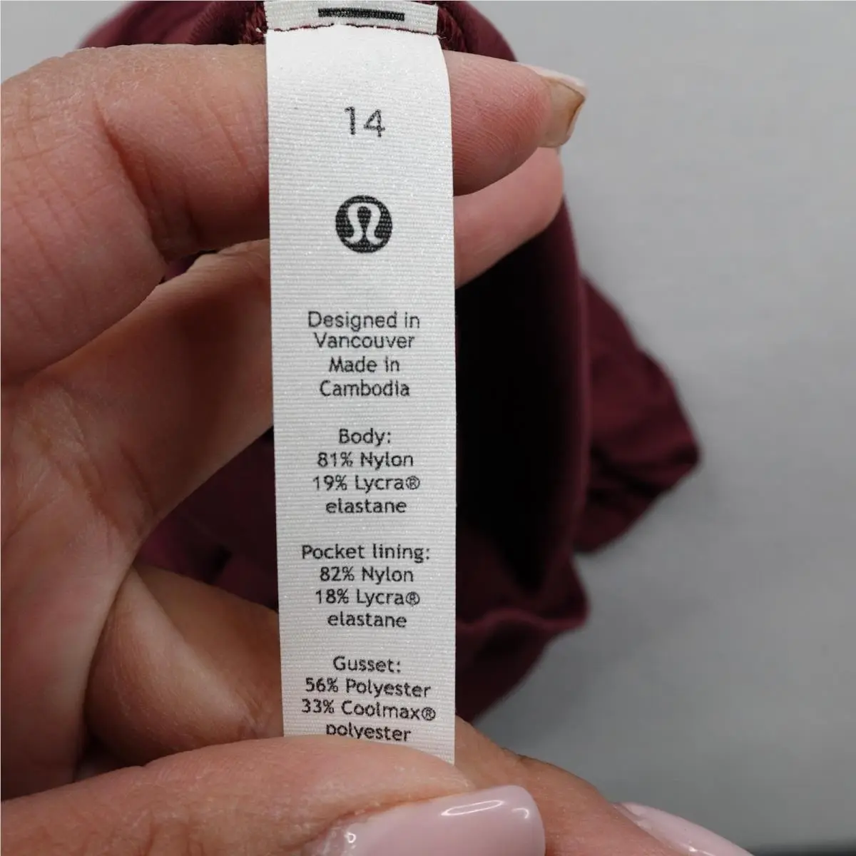 Lululemon clothing - Red 10