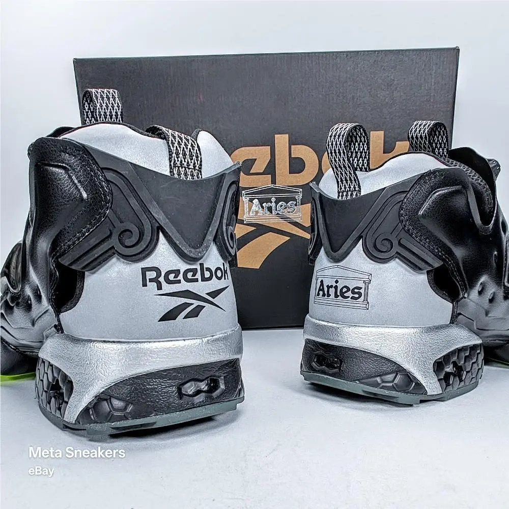 Reebok shoes - Reebok Instapump - Instapump - 100208650 - Black/ Grey/ Lime 3