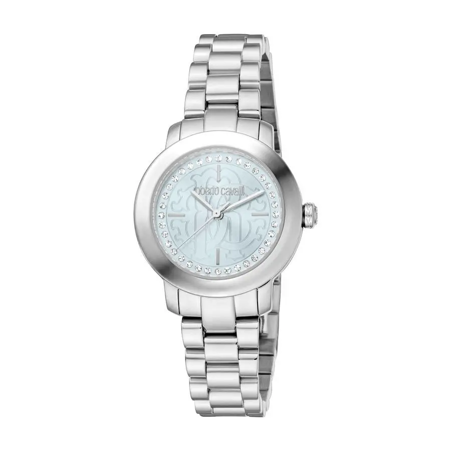 Glam Blue Dial Ladies Watch RC5L081M0015 by Roberto Cavalli