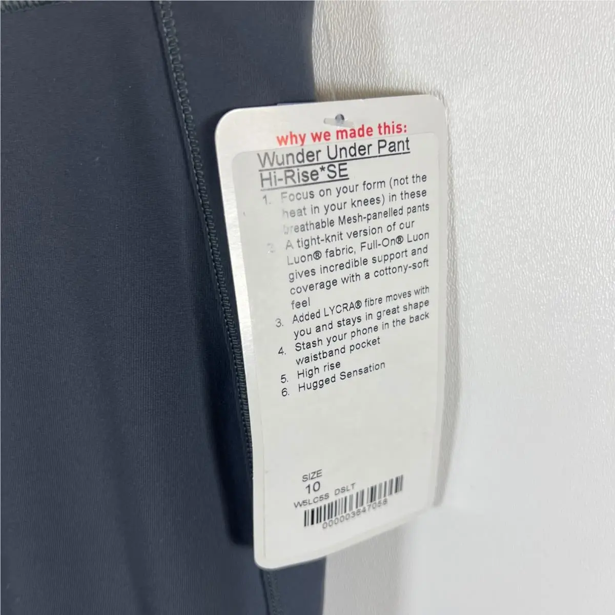 Lululemon clothing - Wunder Under Pant Hi-Rise *SE - Gray 3