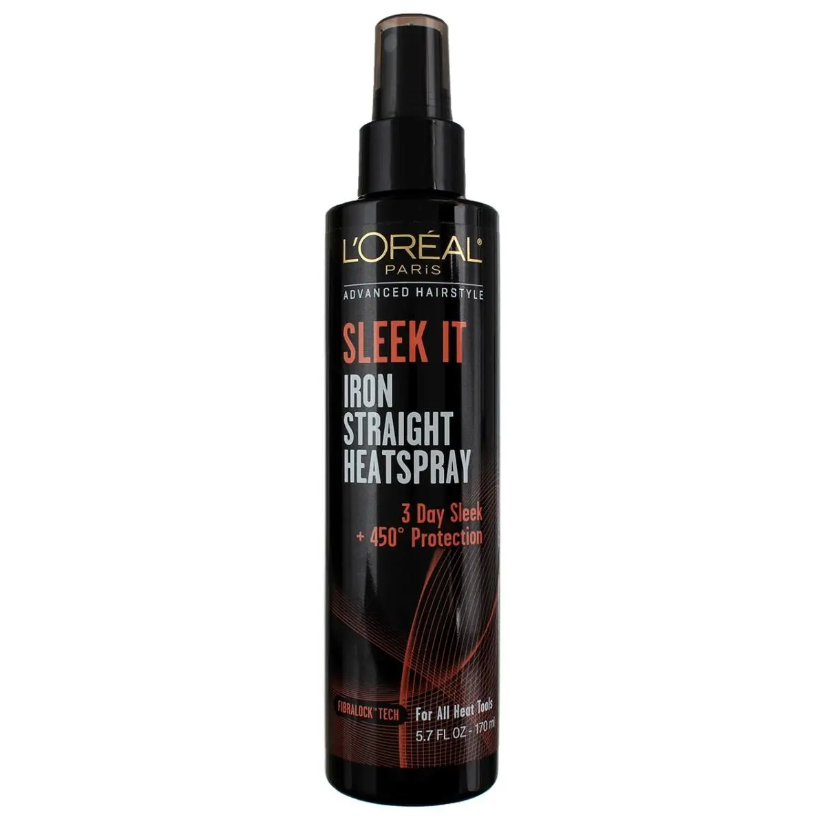 6 Pack L`oreal Paris Sleek It Advanced Hairstyle Iron Straight Heatspray by L'Oréal