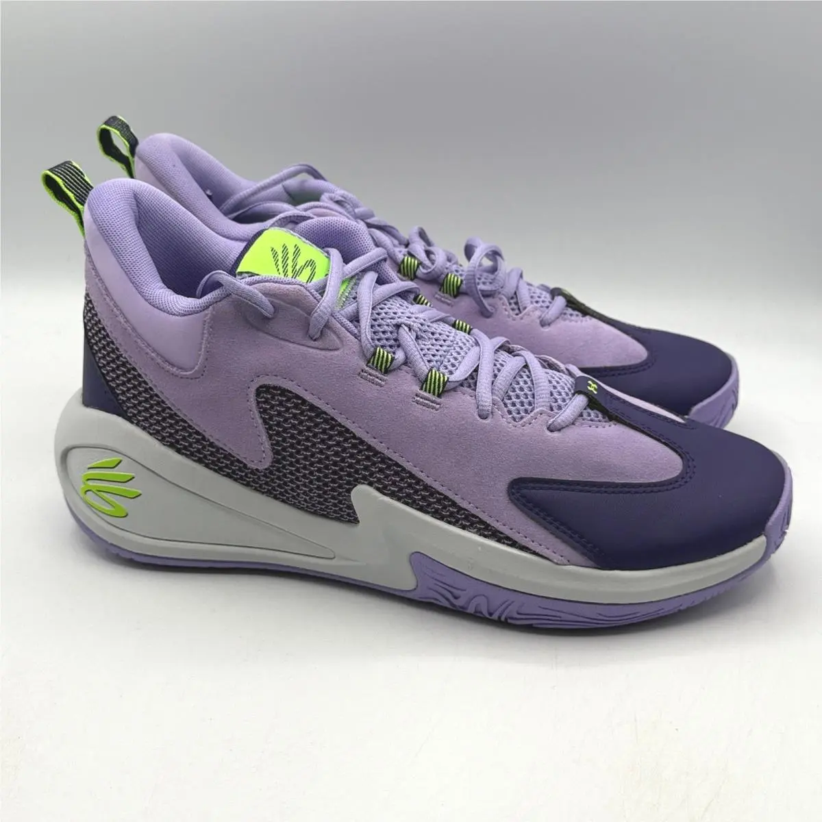 Under Armour Curry 3Z 25 Sde Mens 11.5 Violet Purple Basketball 6000750-538