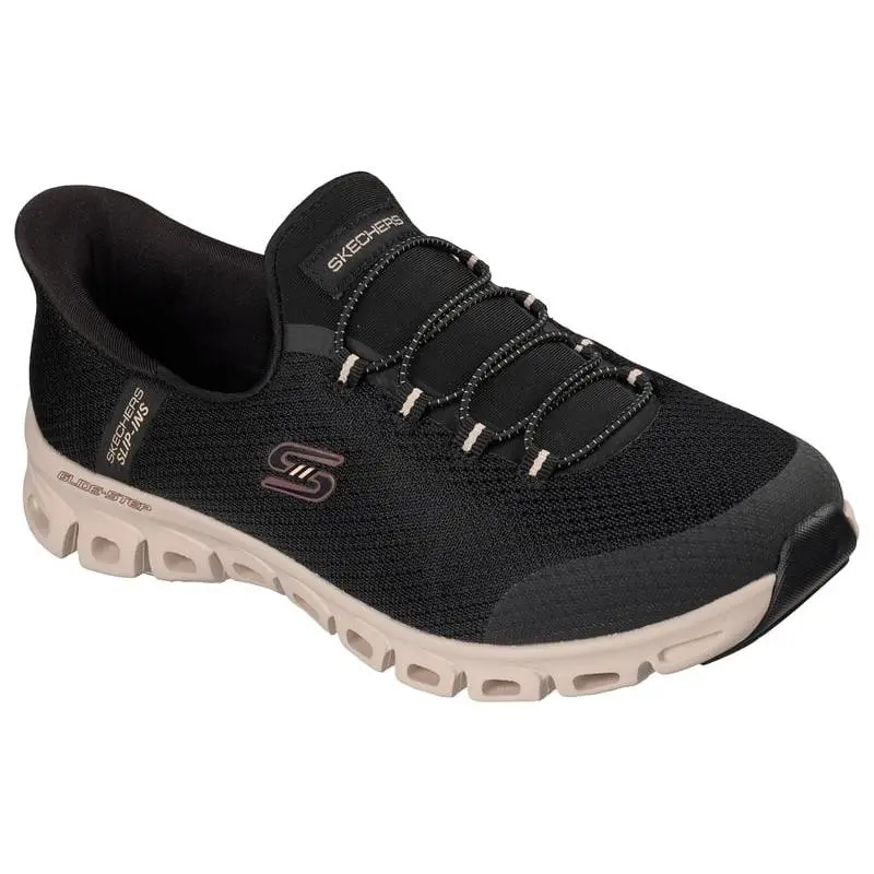 Skechers shoes - BLACK/NATURAL 5