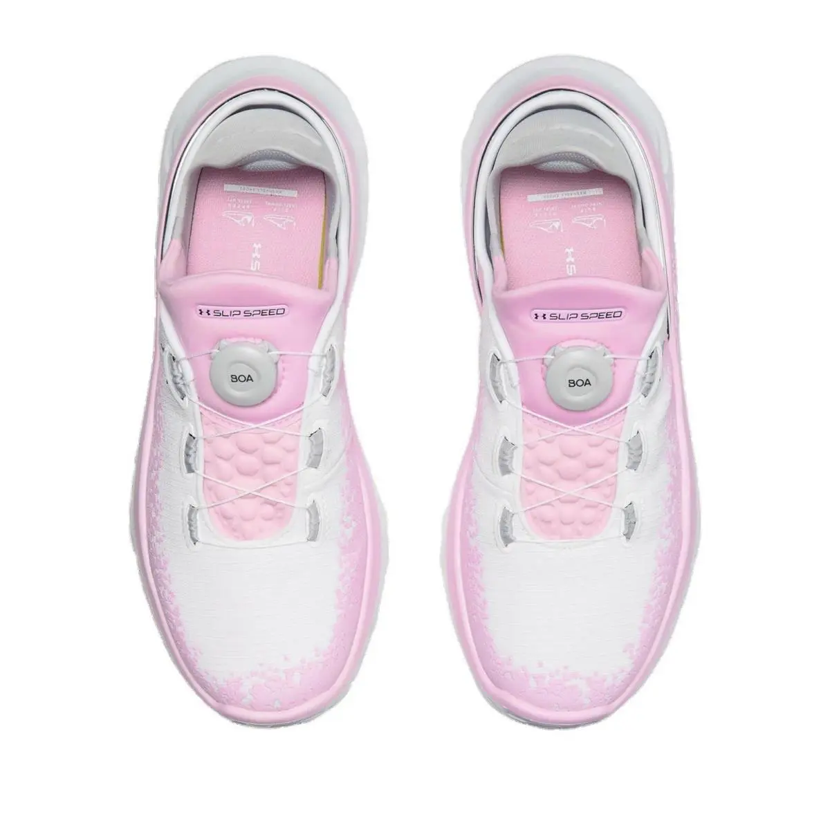 Pink Silver Under Armour Slipspeed Mega Ripstop Unisex Women’s 9.5 Men 8