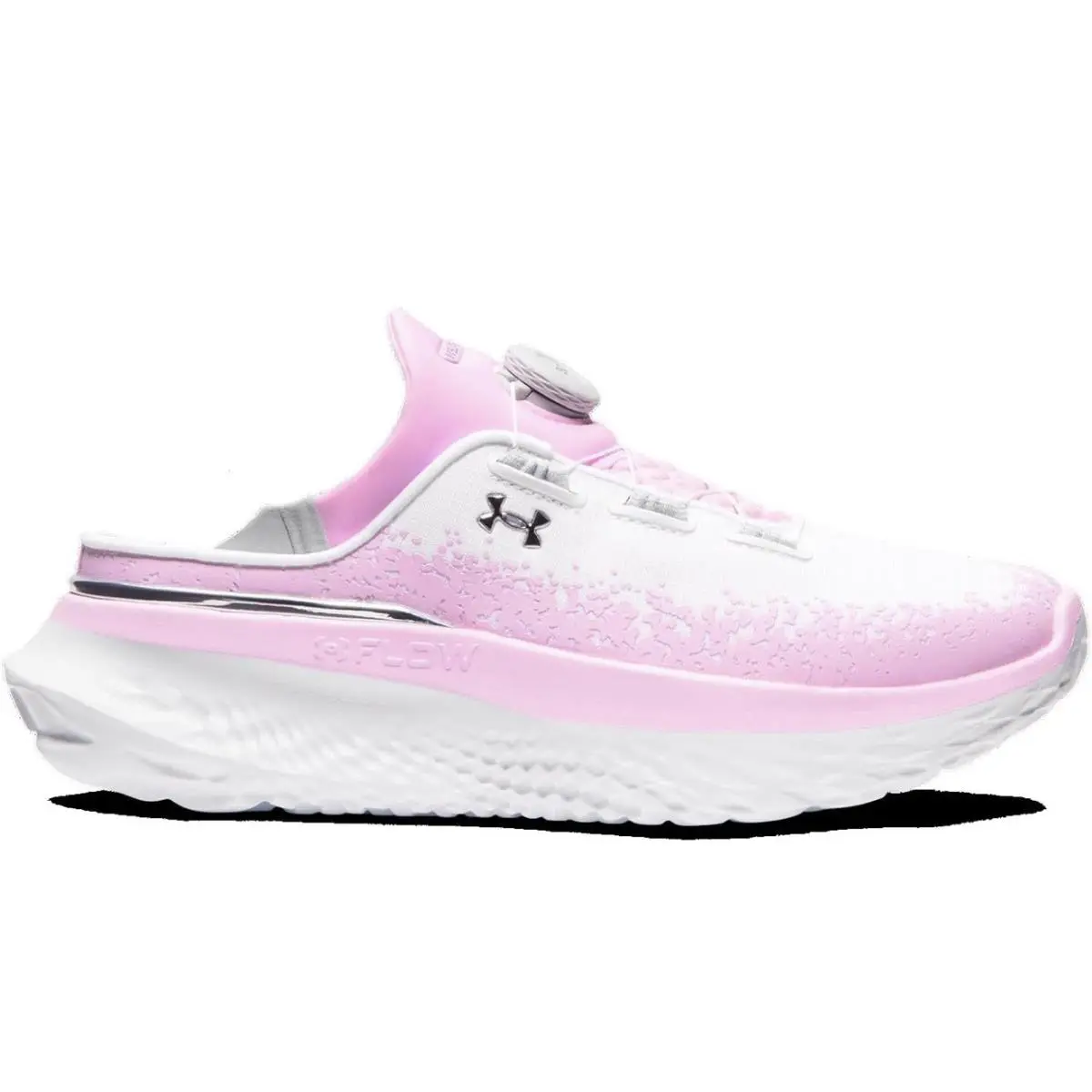 Under Armour shoes - Under Armour SlipSpeed Mega Ripstop - white/pink, silver accent (UPC: 0197778071445) 3
