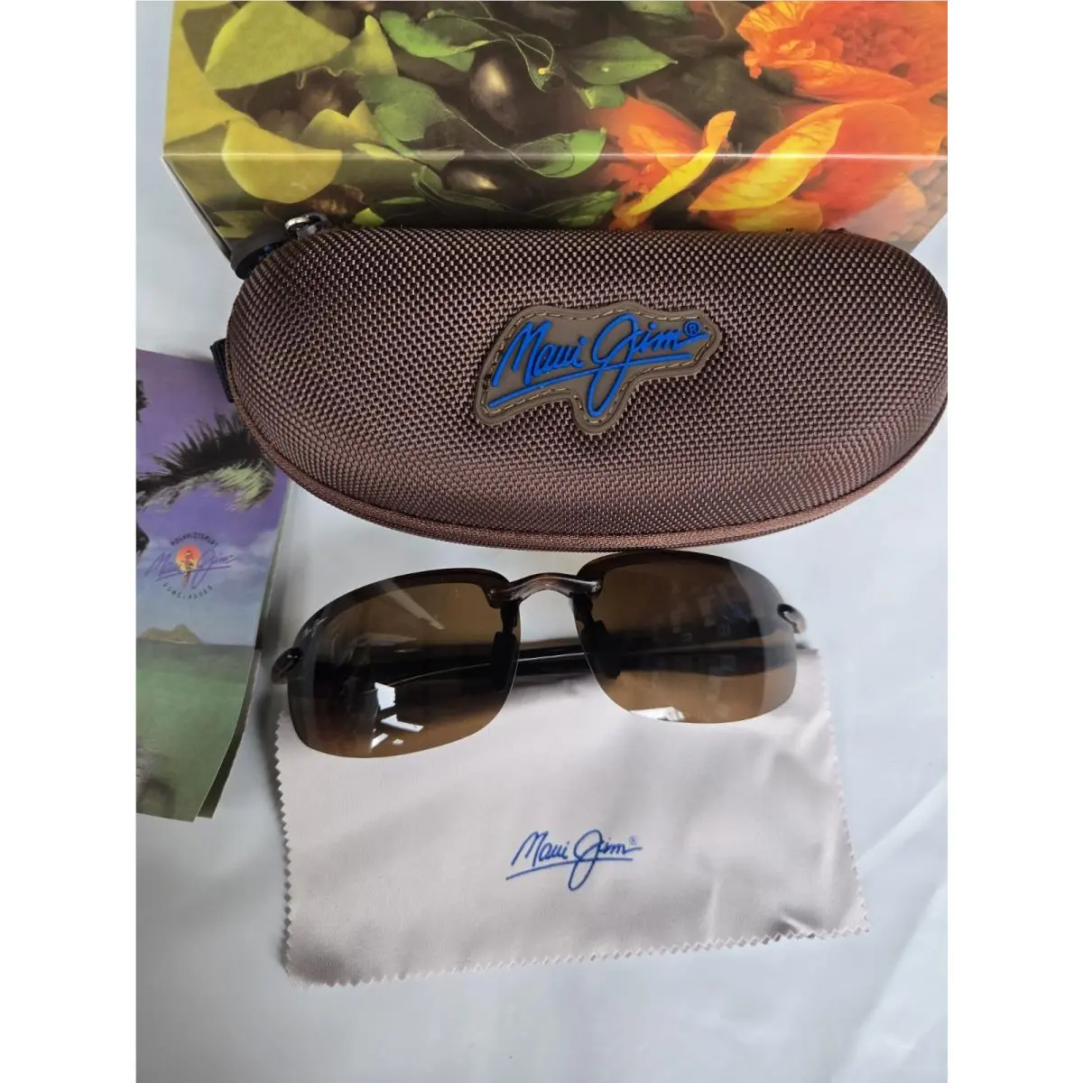 Maui Jim Ho`okipa Sunglasses Brown Lens 64mm