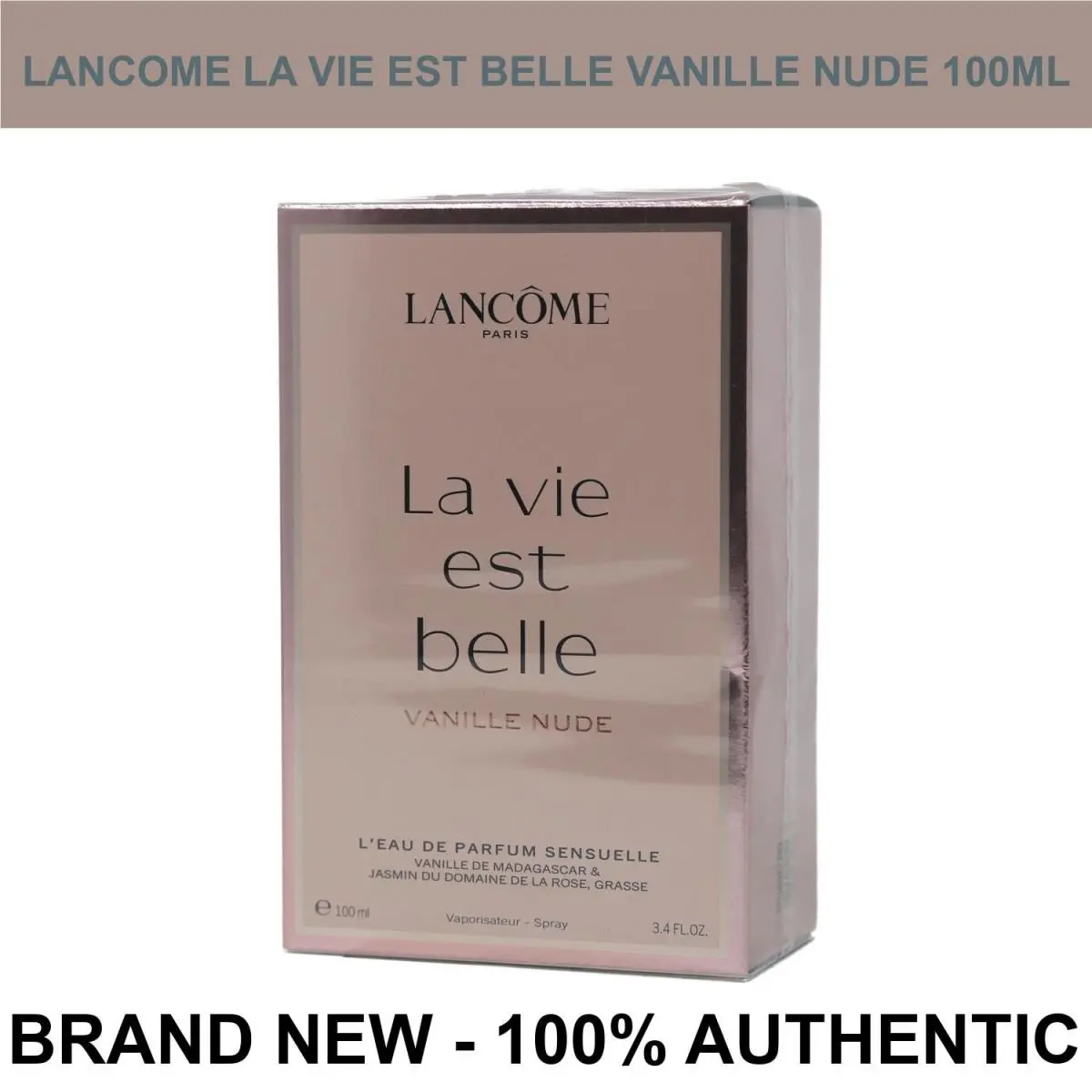 Lancome La Vie Est Belle Vanille Eau de Parfum 3.4 oz For Women