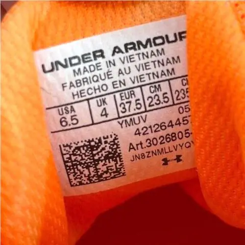 Under Armour shoes - Under Armour Flow - Flow - 3026805-801 - Orange 7