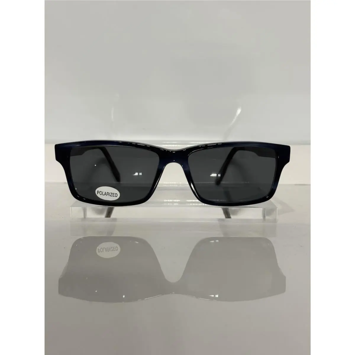 Maui Jim 2120 Blue Tortoise Rectangle Acetate Custom Polarized Sunglasses