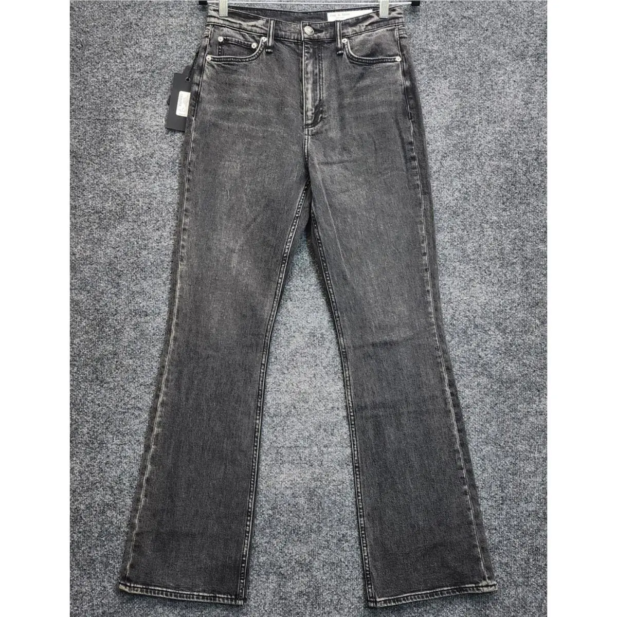 Rag Bone Peyton High Rise Bootcut Vintage Stretch Jeans Inky Size 27