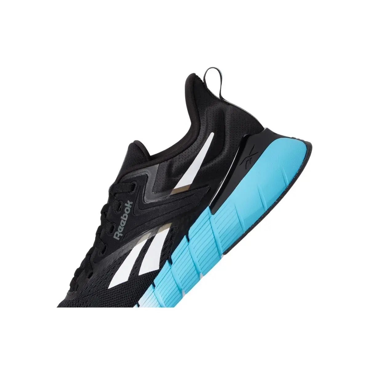 Reebok shoes - 100225438 - 100225438 - Black/White/Future Cyan (UPC: 197324046156) 4