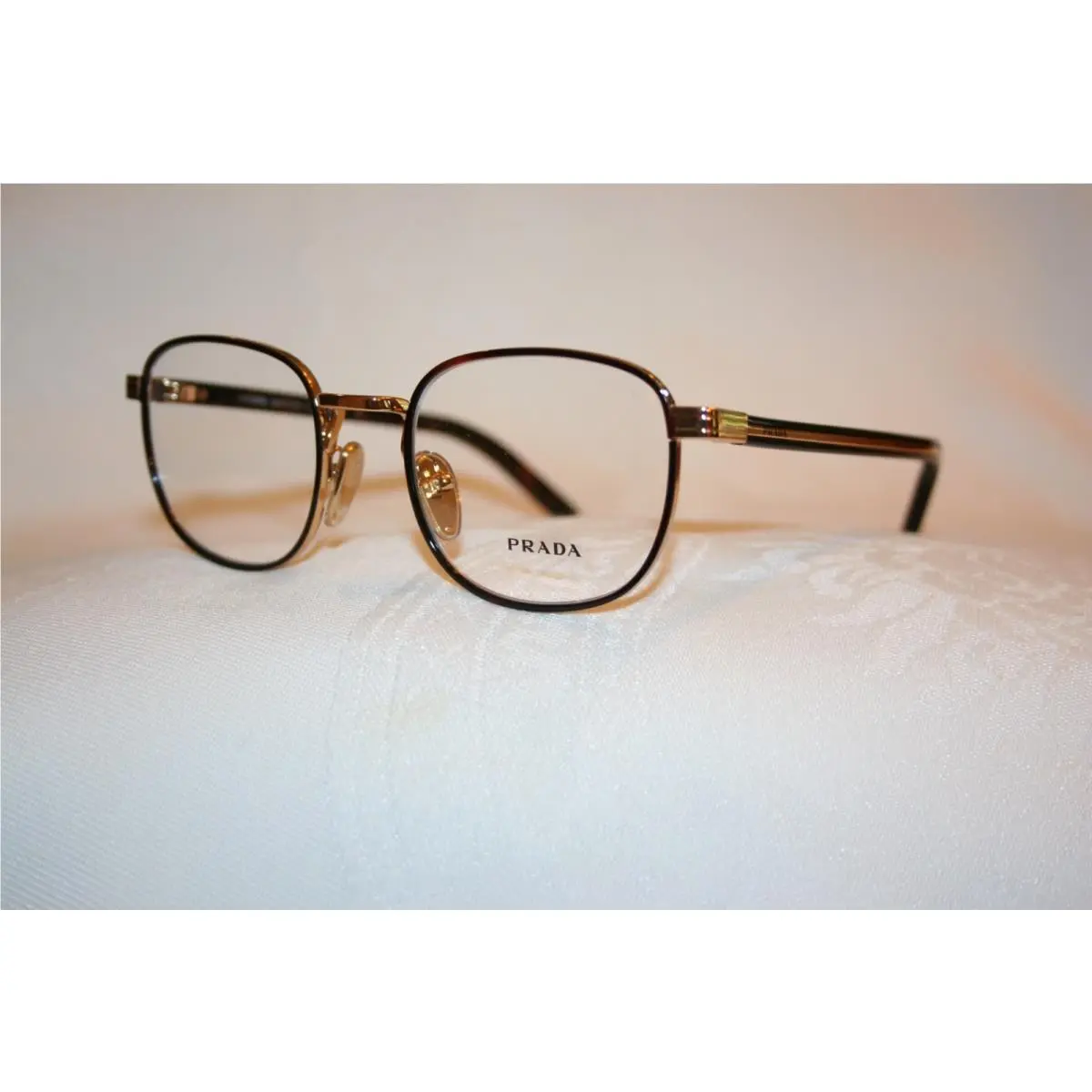 Prada Eyeglasses Vpr D50 Gold/havana 70E-101 50-21-145