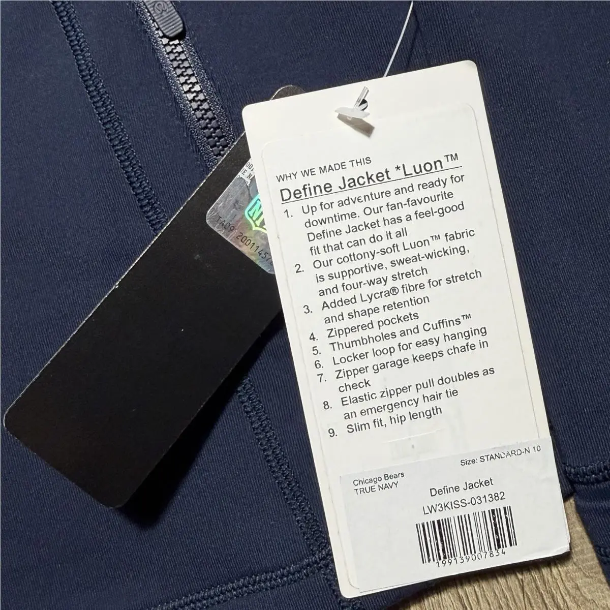 Lululemon clothing - Lululemon Define Jacket - Define Jacket - Navy Blue 7