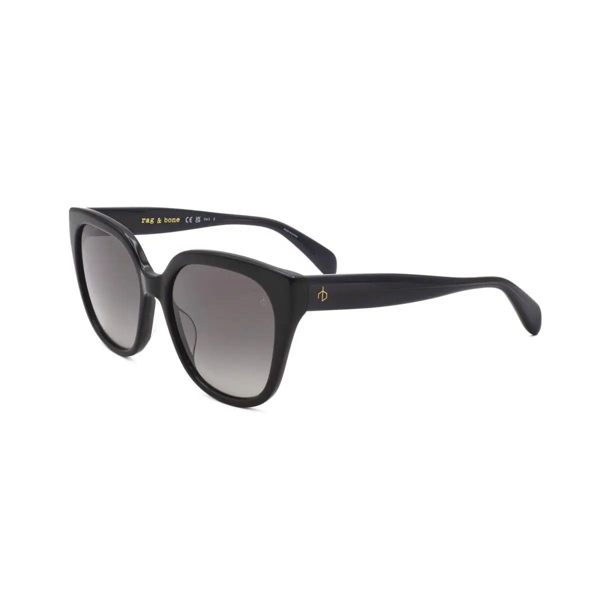 Rag Bone Women`s 56 mm Black Sunglasses RNB1073-S-807-56