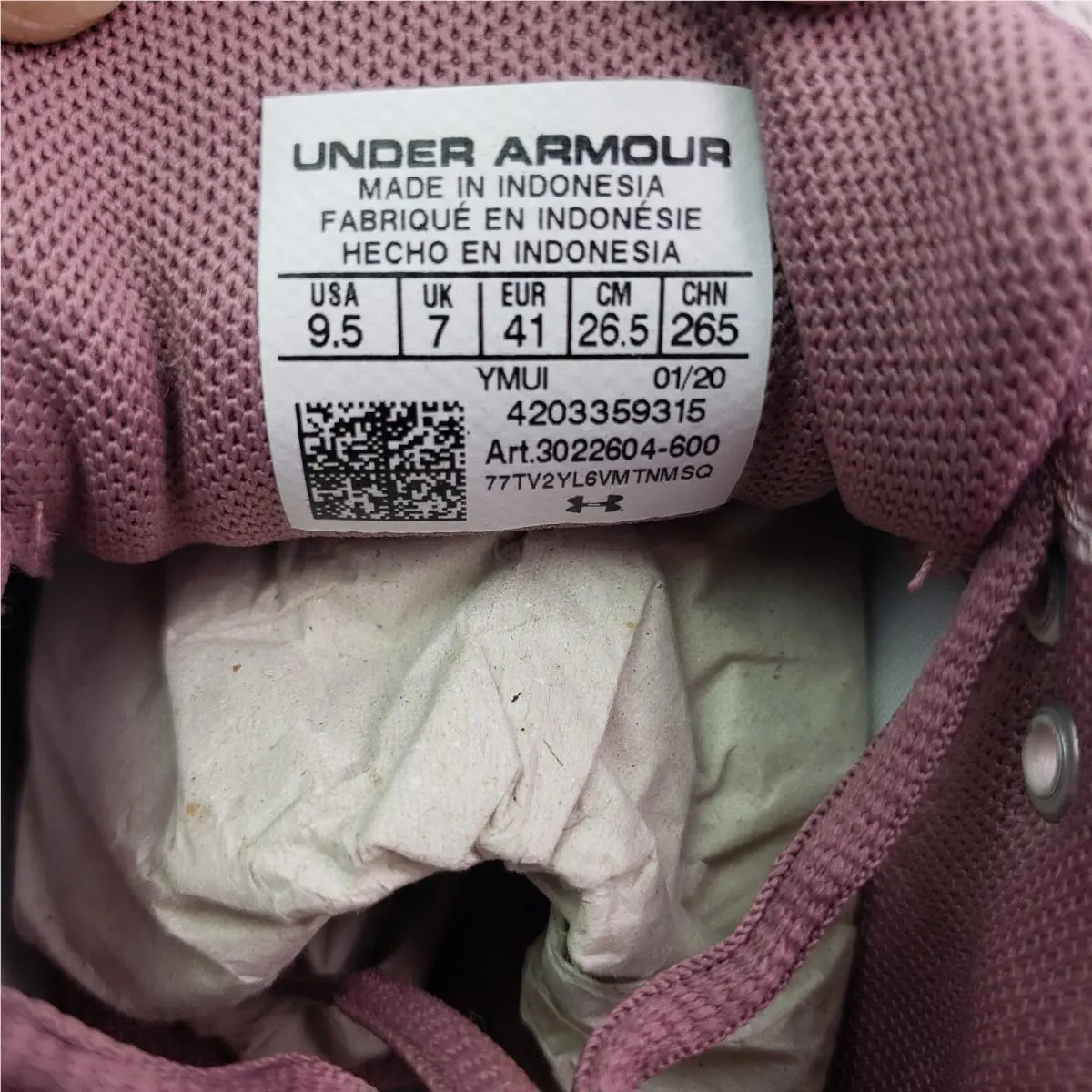 Under Armour shoes - Under Armour Charged Pursuit - Charged Pursuit - 3022604-600 - Pink 8
