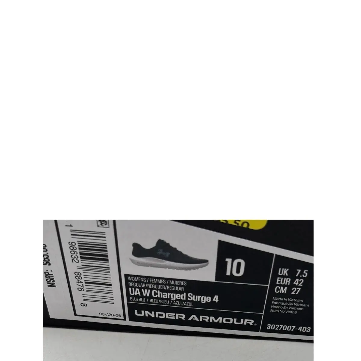 Under Armour shoes - Under Armour Charged Surge 4 - Blue 5