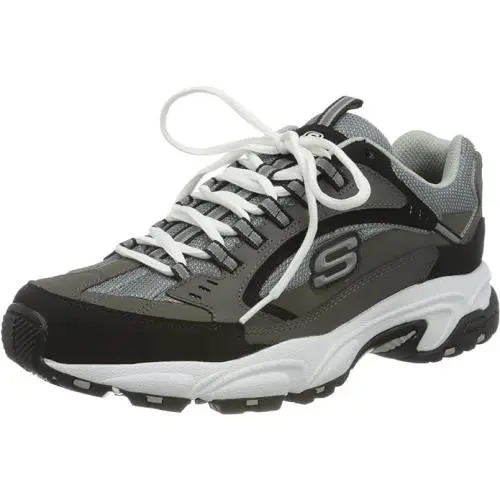 Skechers Sport 50988/CCBK Stamina Nuovo Charcoal/black Mens Size
