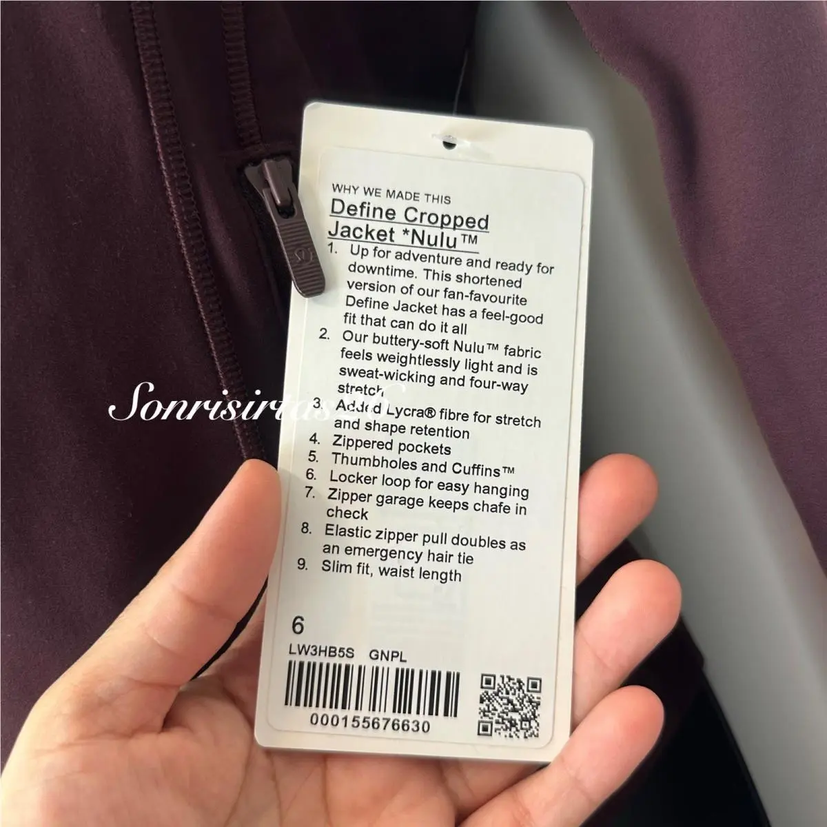 Lululemon clothing - Purple 4