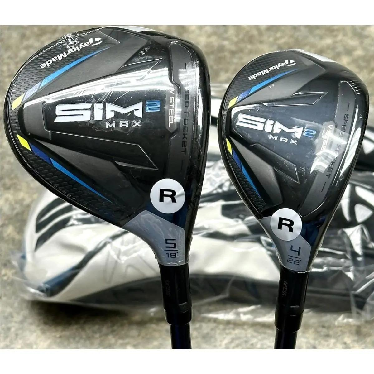 Taylormade SIM2 Max Set 5-Wood 18 4-Hybrid 22 Ventus Regular Flex RH