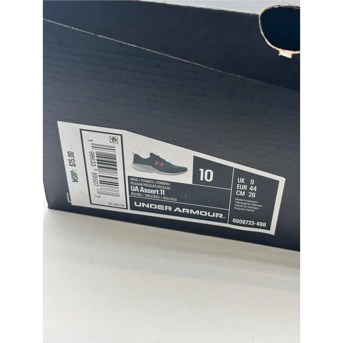 Under Armour shoes - UA Assert 11 - Assert - Blue 0